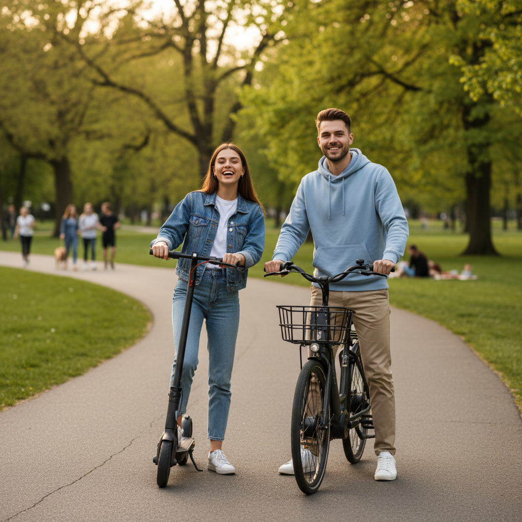 E-Bike vs สกู๊ตเตอร์ไฟฟ้า เลือกคันไหนที่ใช่สำหรับคุณ?