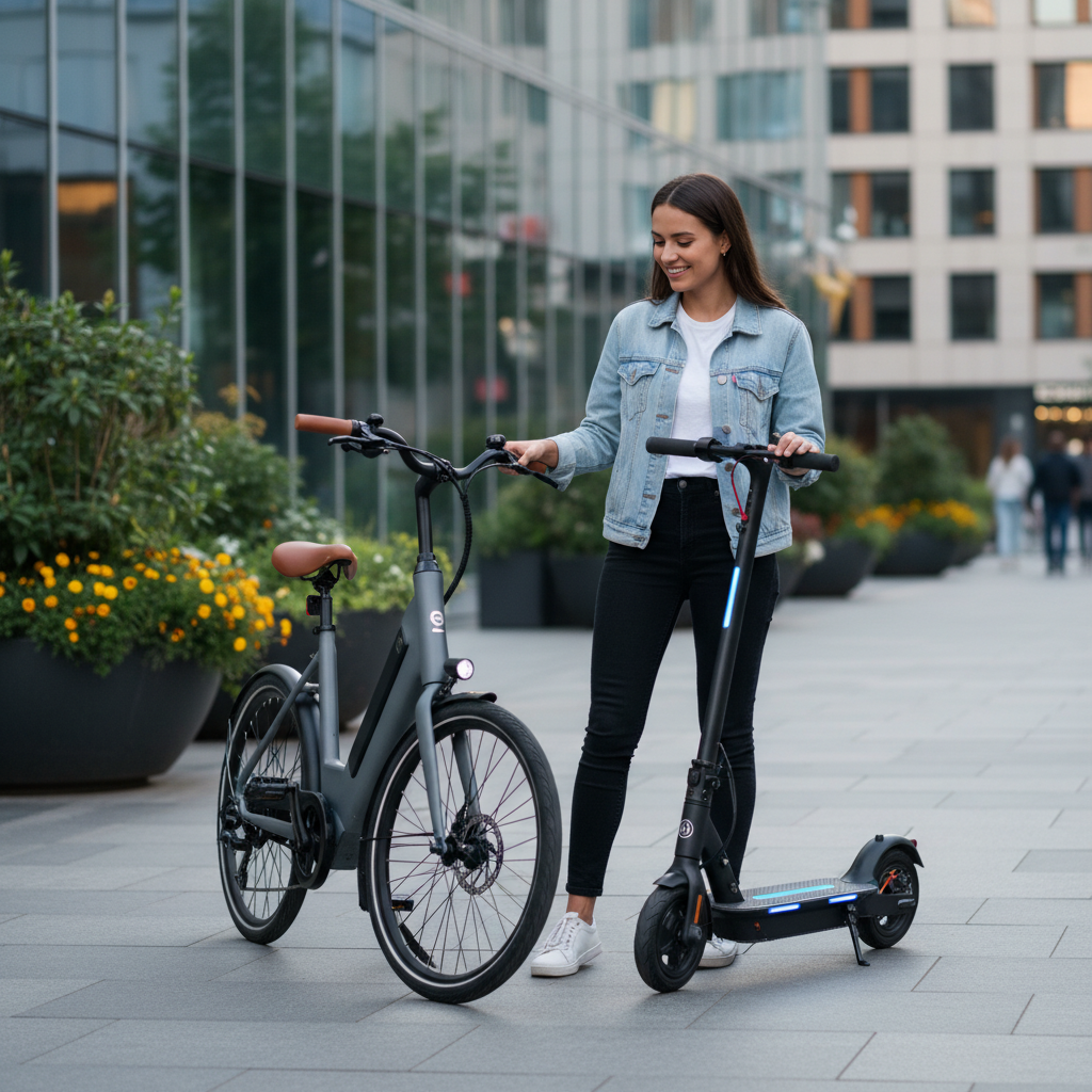 E-Bike vs สกู๊ตเตอร์ไฟฟ้า: เลือกคันไหนที่ใช่สำหรับคุณ?