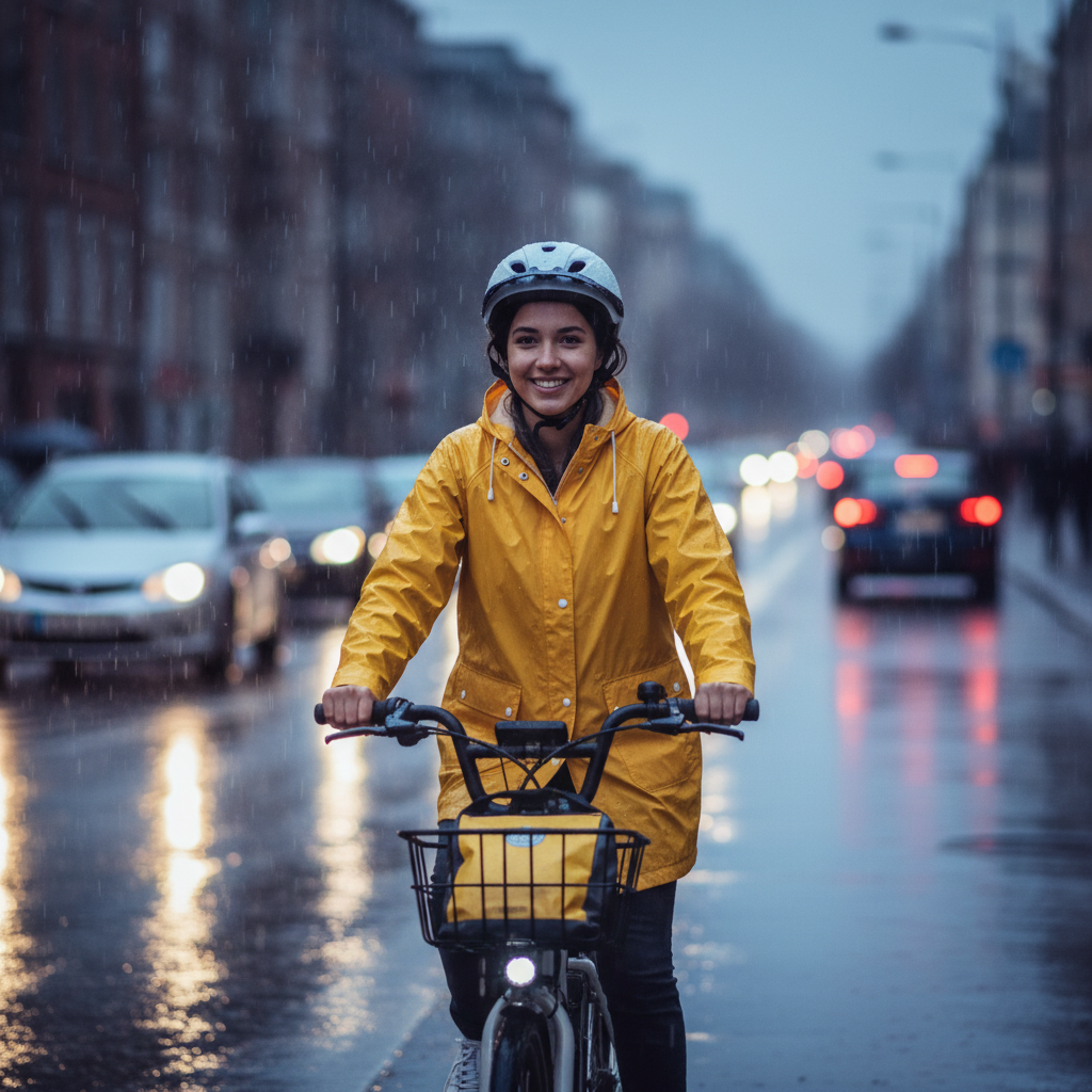 ขับ E-Bike หน้าฝน: 5 วิธีเตรียมรถและคนให้พร้อม