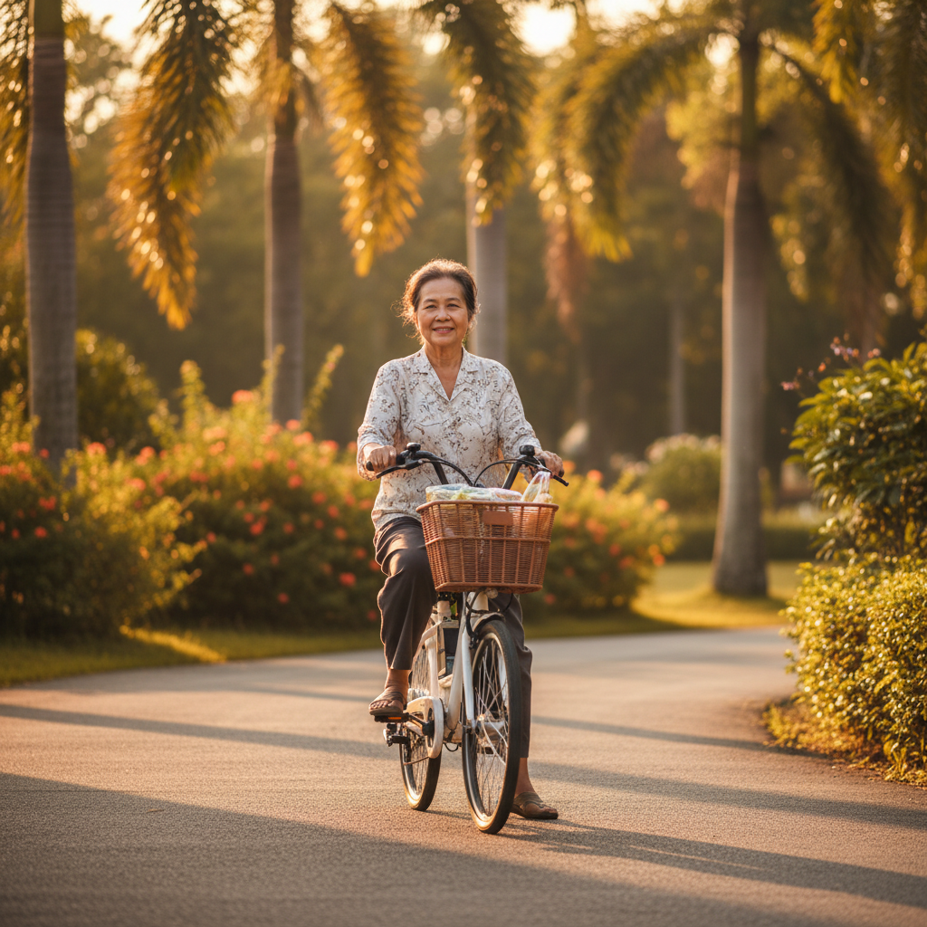จักรยานไฟฟ้าเพื่อผู้สูงวัย: เลือกยังไงให้ปลอดภัย ใช้งานง่าย