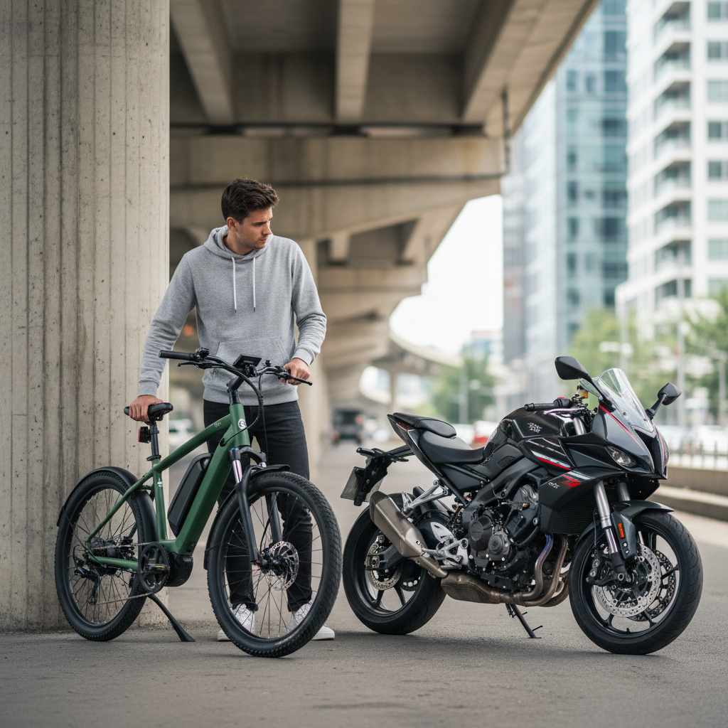 E-Bike vs มอเตอร์ไซค์: เทียบค่าใช้จ่ายหมัดต่อหมัด