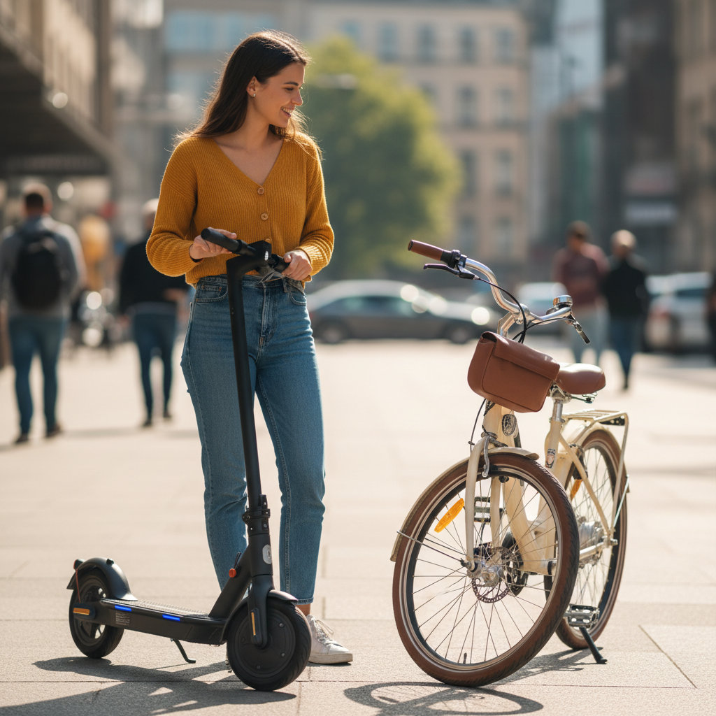 สกู๊ตเตอร์ไฟฟ้า vs E-Bike: เลือกคันไหนที่ใช่สำหรับคุณ?