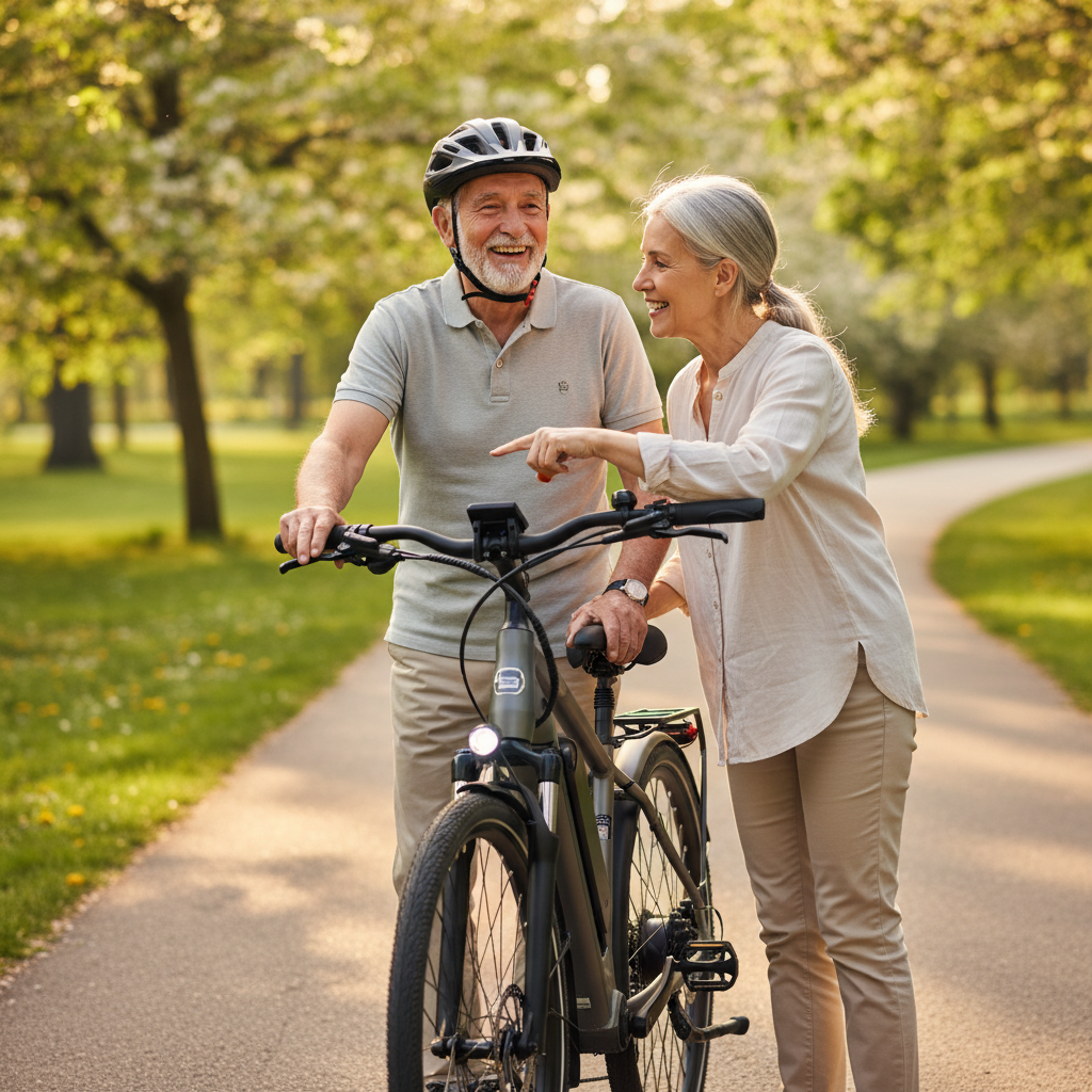 เลือก E-Bike ให้ปลอดภัย: Checklist สำหรับผู้สูงอายุและลูกหลาน