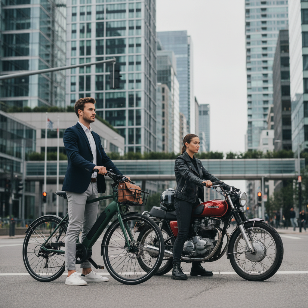 E-Bike vs มอเตอร์ไซค์: เทียบค่าใช้จ่ายใครคุ้มกว่า?