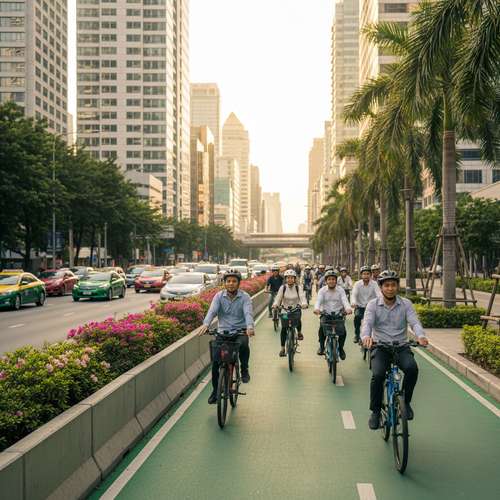 E-Bike Lane มาแน่? ถอดบทเรียนเมืองจักรยานสู่กรุงเทพฯ