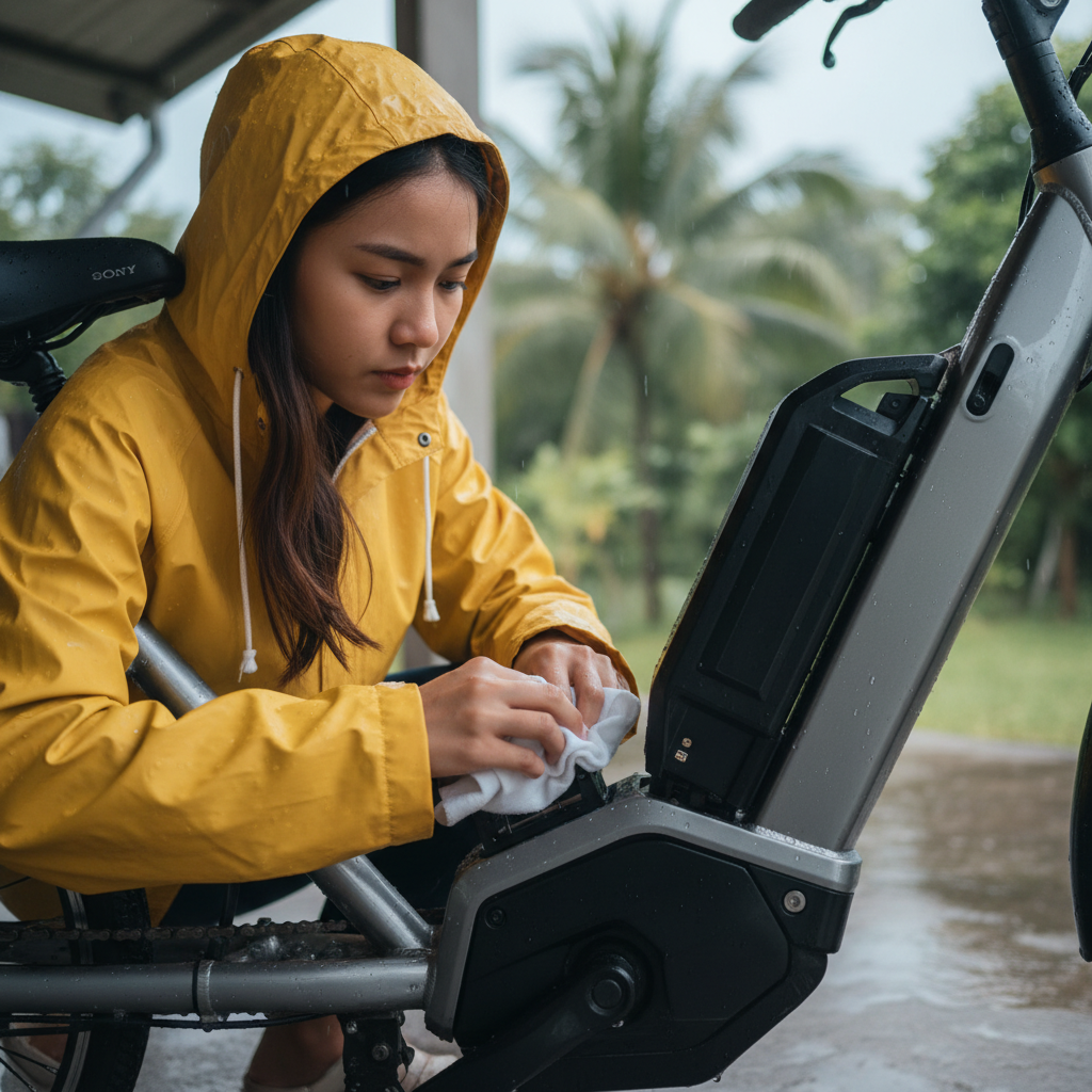 ยืดอายุแบตฯ E-Bike หน้าฝน: 5 ข้อควรทำและข้อห้าม