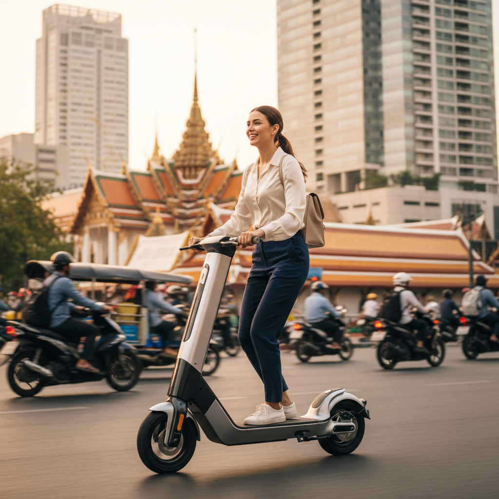 เทรนด์ Micro-Mobility 2026: สกู๊ตเตอร์ไฟฟ้าเปลี่ยนเมืองไทย