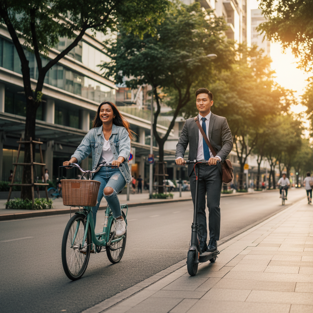 E-Bike กับ สกู๊ตเตอร์ไฟฟ้า: เลือกแบบไหนให้เหมาะกับคุณ?