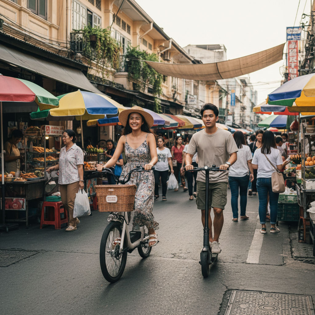 E-Bike กับ สกู๊ตเตอร์ไฟฟ้า: แบบไหนเหมาะกับคุณที่สุด?