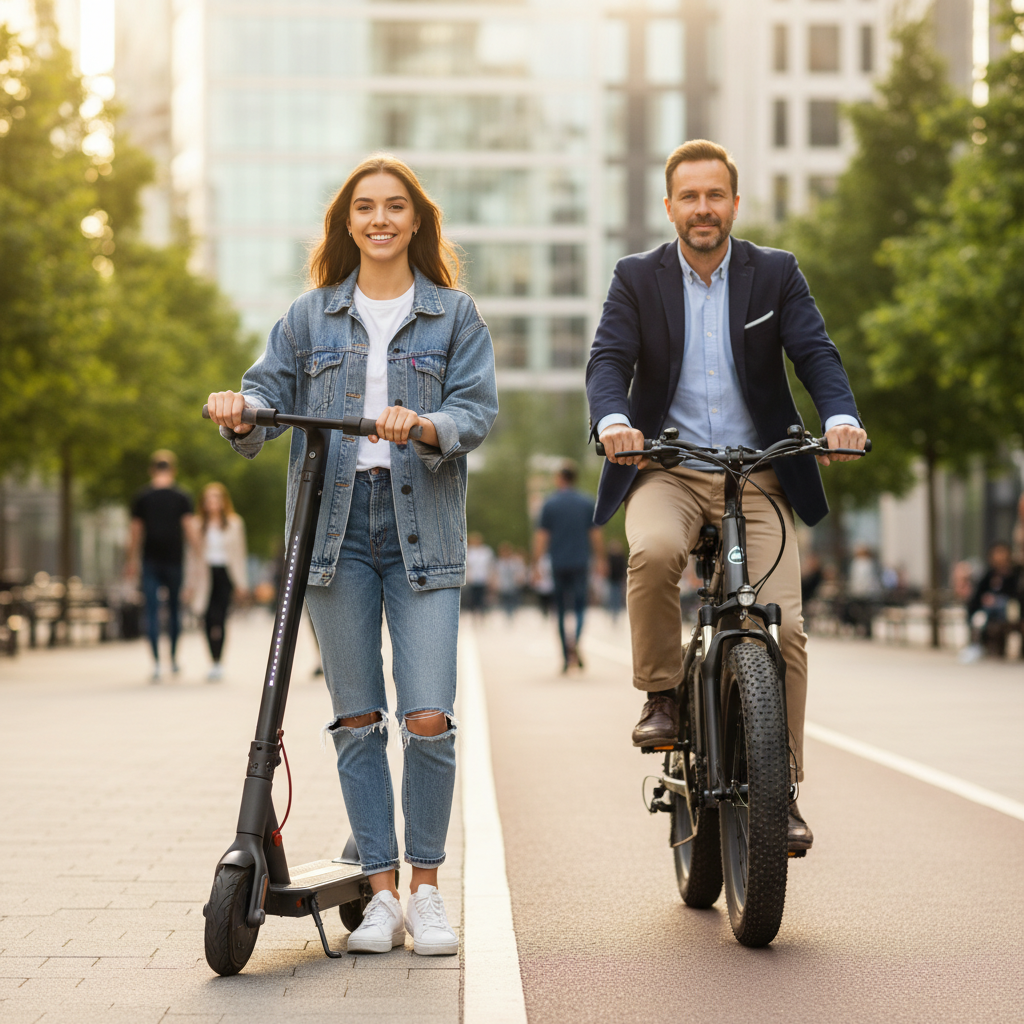E-Bike vs สกู๊ตเตอร์ไฟฟ้า: เลือกคันไหนที่ใช่สำหรับคุณ?