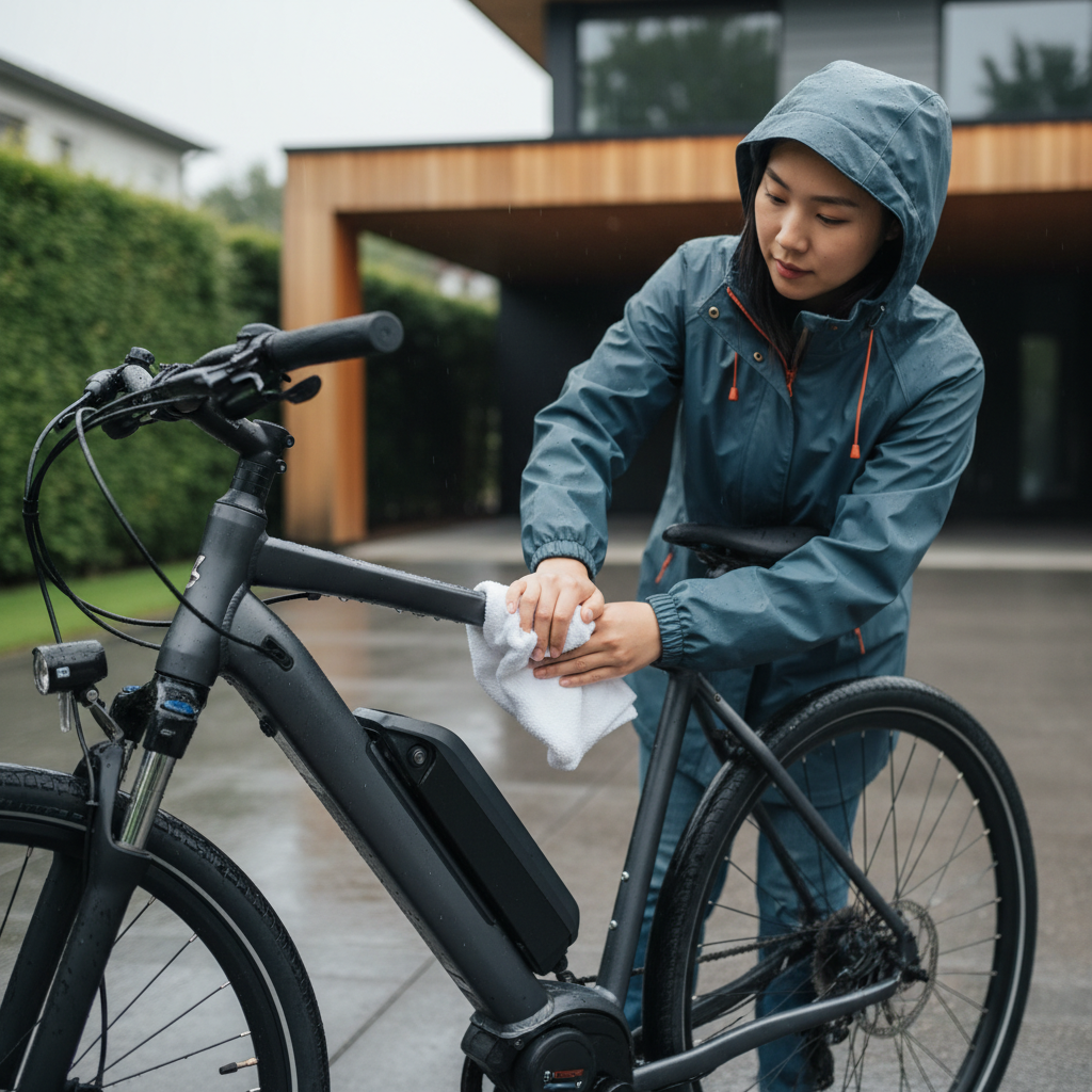 รับมือหน้าฝน! 5 วิธีดูแล E-Bike ให้พร้อมลุย ไม่กลัวพัง