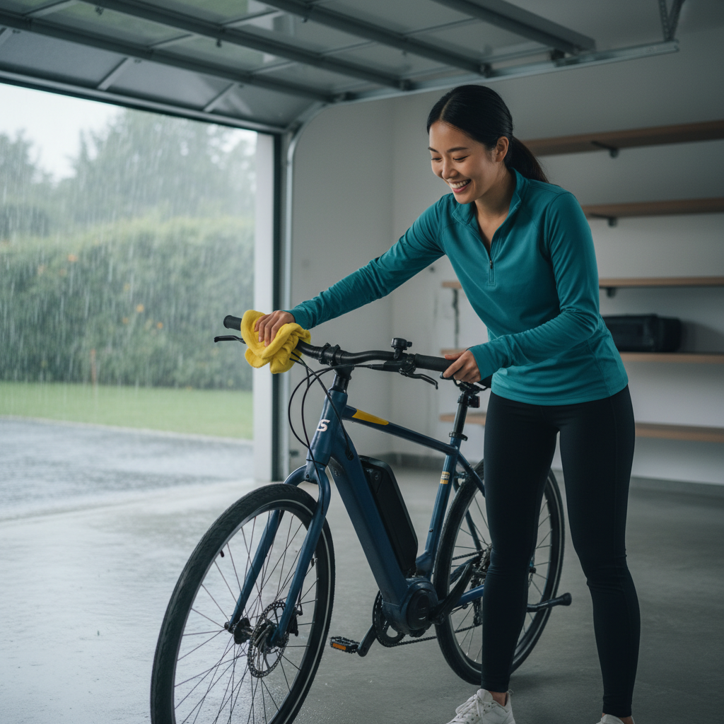 หน้าฝนต้องระวัง! 5 วิธีดูแลจักรยานไฟฟ้าไม่ให้พัง