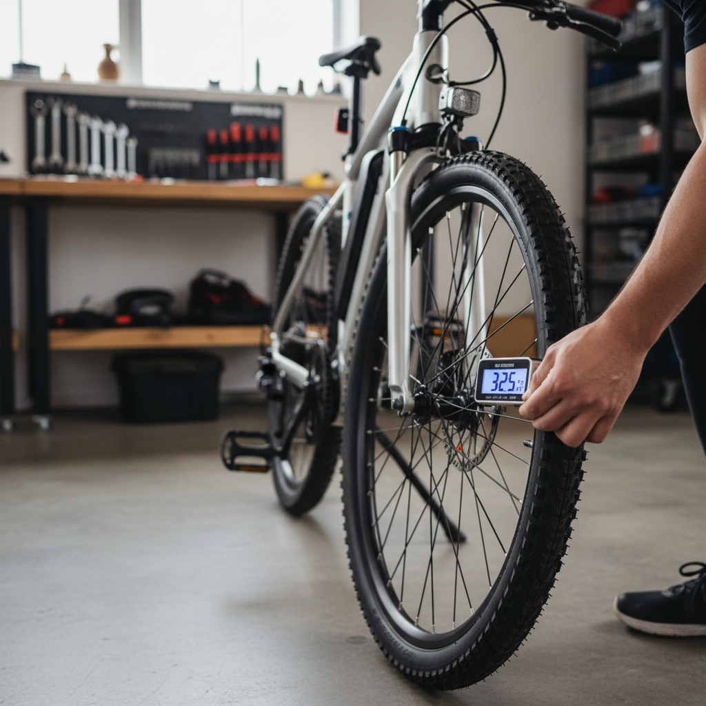 เช็กลมยาง E-Bike เรื่องง่ายๆ เพื่อความปลอดภัยและอายุใช้งาน