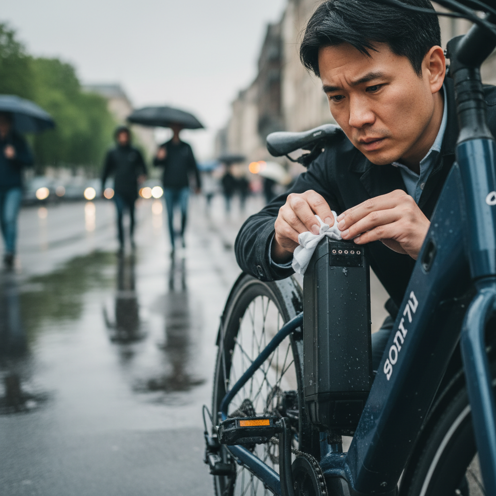 7 จุดต้องเช็ค! หลังขี่จักรยานไฟฟ้าลุยฝน