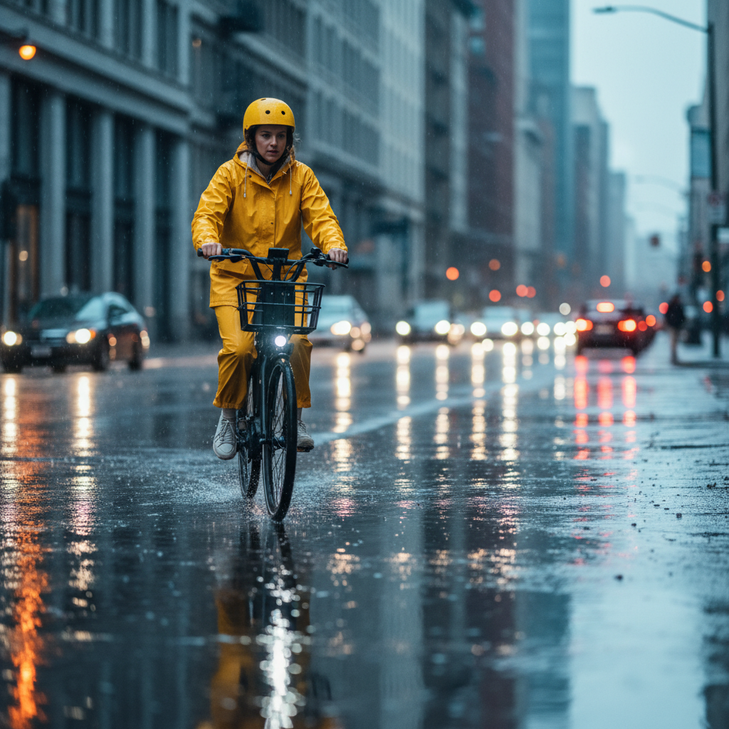 5 ทริค! ขี่ E-Bike หน้าฝนให้ปลอดภัย แบตไม่พัง