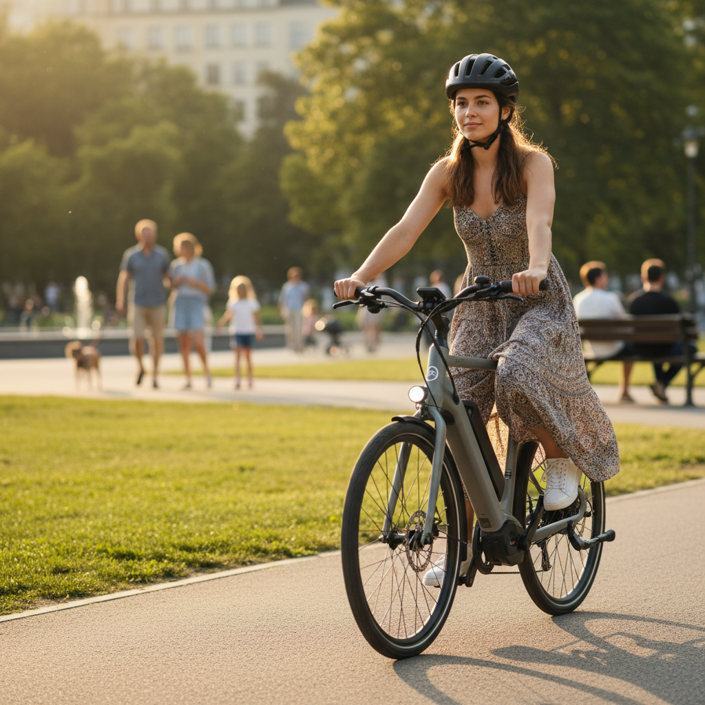 เทรนด์ความปลอดภัย E-Bike 2026: มากกว่าแค่หมวกกันน็อก