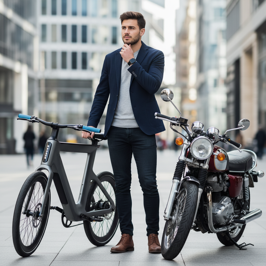 E-Bike vs มอเตอร์ไซค์: เทียบค่าใช้จ่าย ใครคุ้มกว่า?
