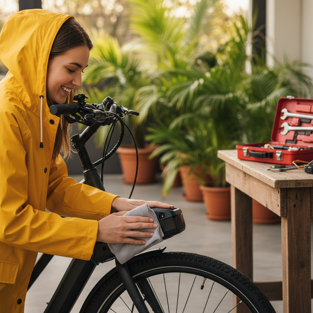 5 วิธีดูแล E-Bike หน้าฝน: ขับขี่ปลอดภัย แบตไม่พัง