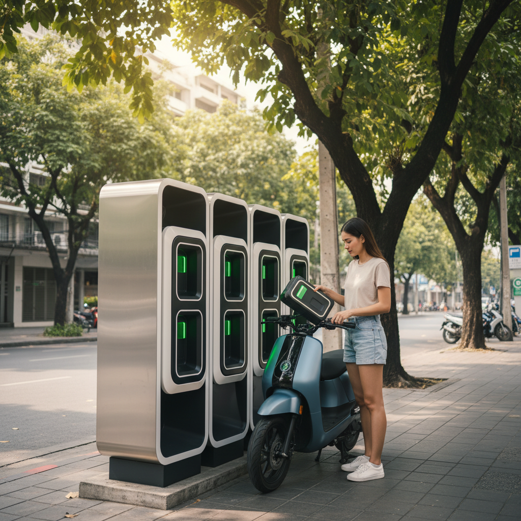 สถานีสลับแบตฯ E-Bike: เทรนด์ใหม่ที่น่าจับตาในไทย