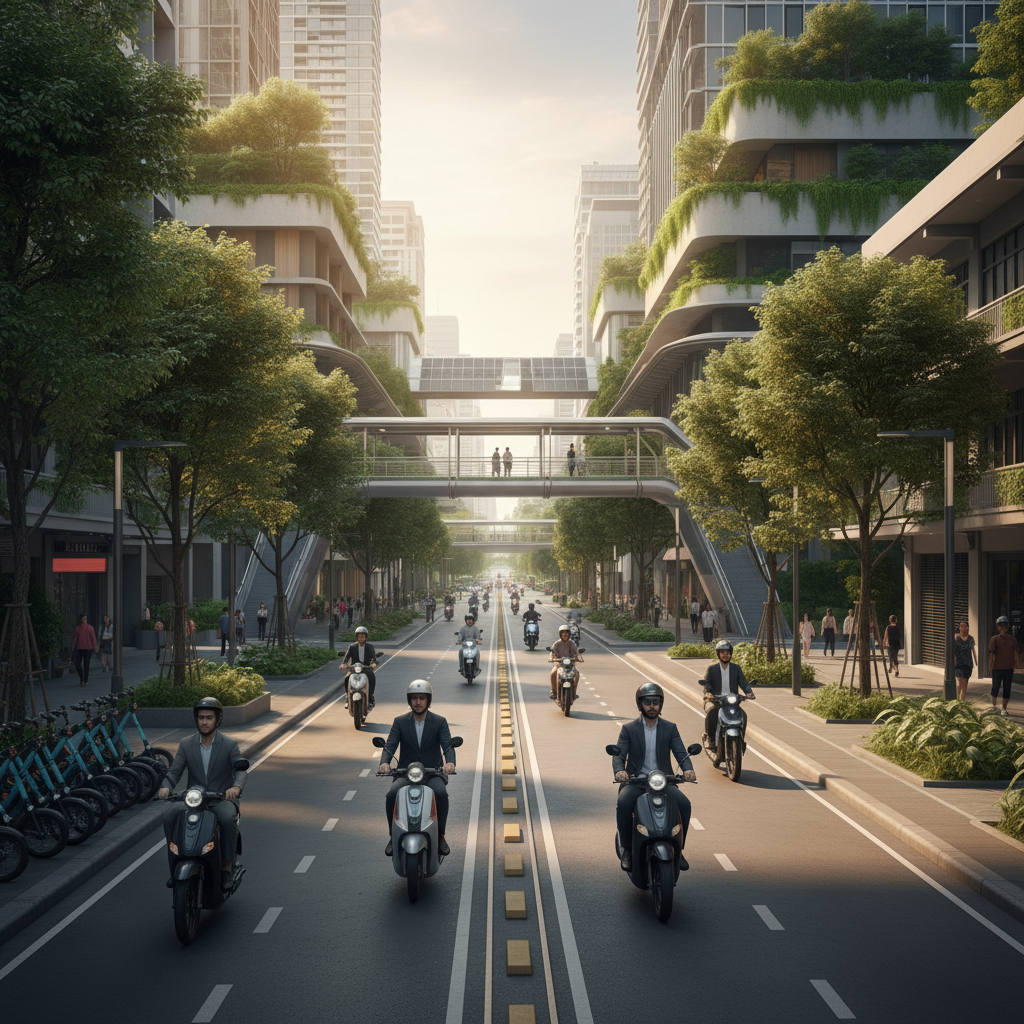 Smart City 2026: สกู๊ตเตอร์ไฟฟ้าเปลี่ยนโฉมกรุงเทพฯ - bangkok-smart-city-escooter-2026