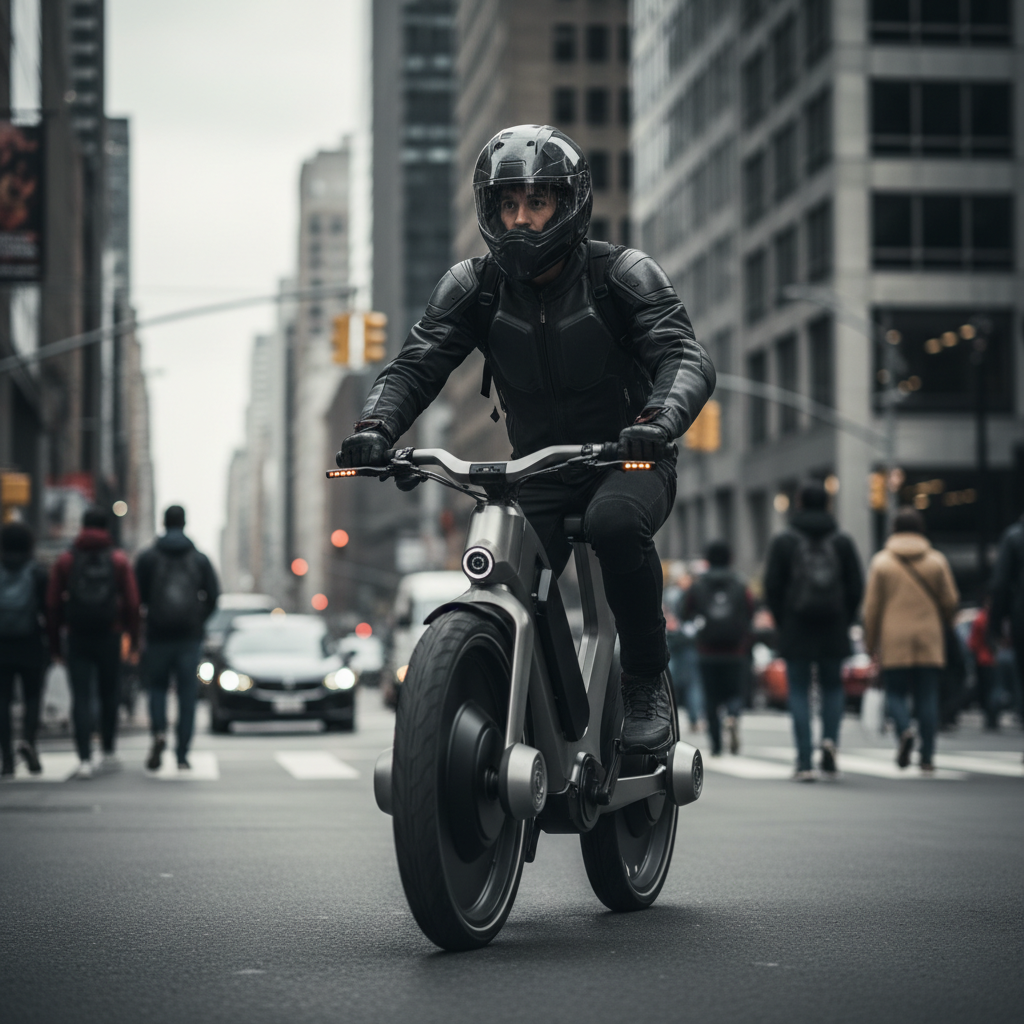 ขี่ปลอดภัยขึ้น! เทคโนโลยีรถยนต์ที่กำลังจะมาใน E-Bike - car-safety-tech-for-ebike