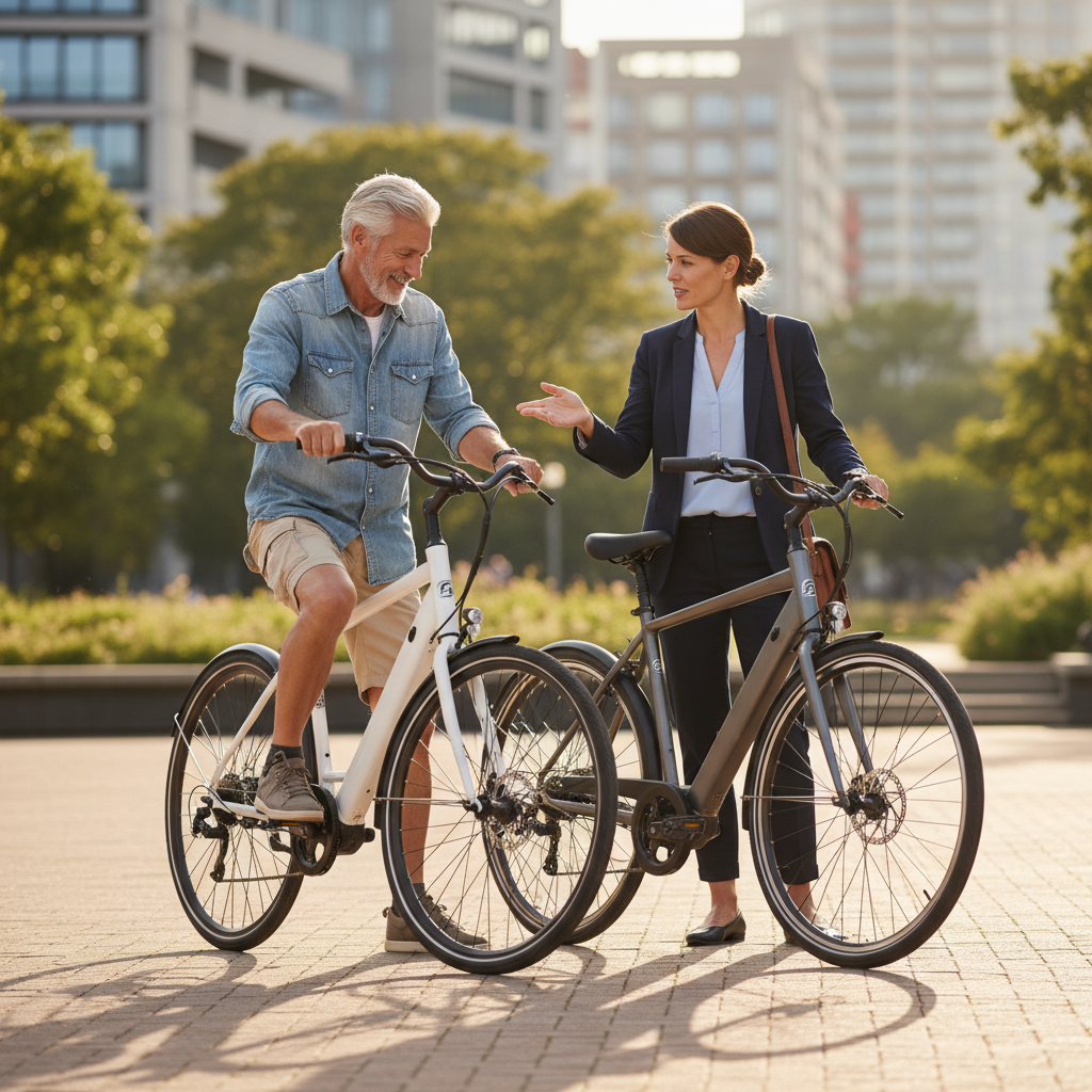 E-Bike ผู้สูงอายุ vs วัยทำงาน: เลือกคันไหนที่ใช่? - choose-ebike-seniors-vs-commuters