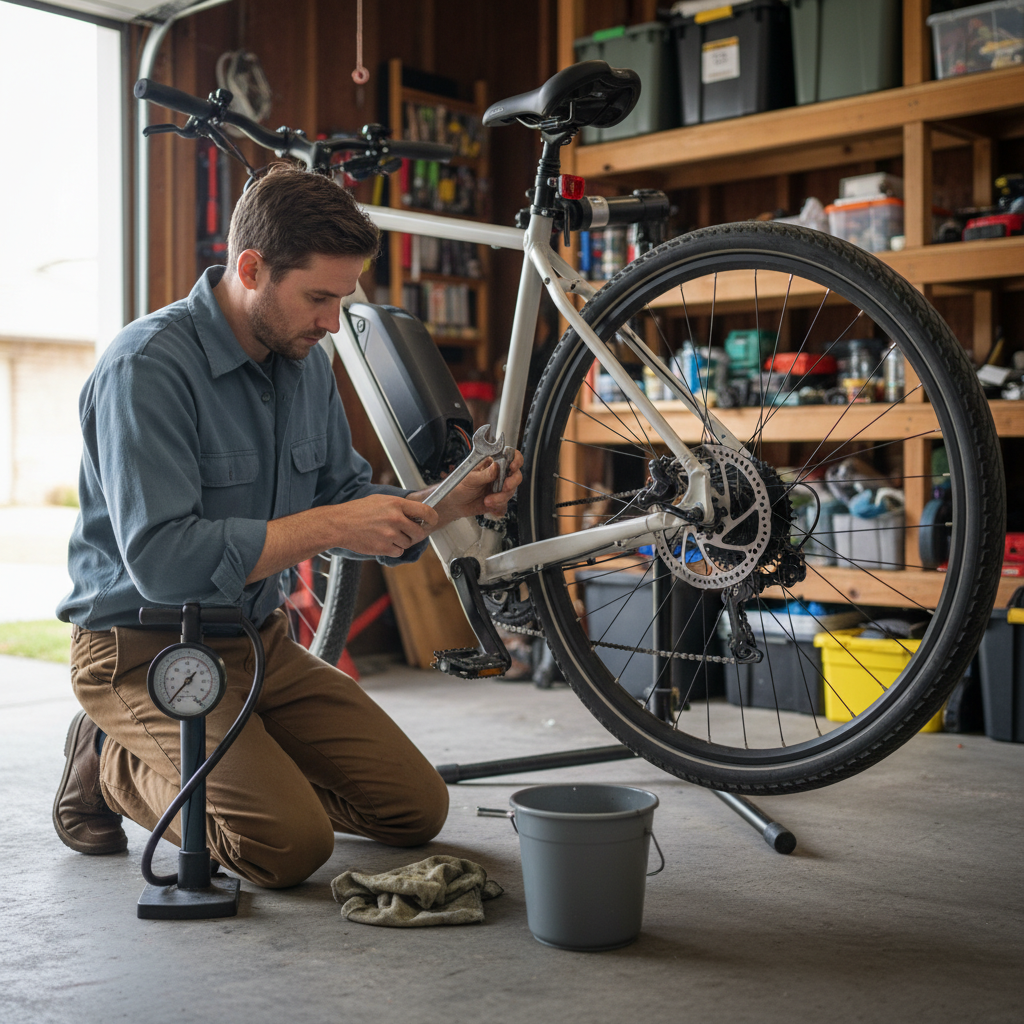 เช็กลิสต์ตรวจสภาพ E-Bike ประจำปี ทำเองได้ง่ายๆ ที่บ้าน - diy-ebike-annual-maintenance-checklist