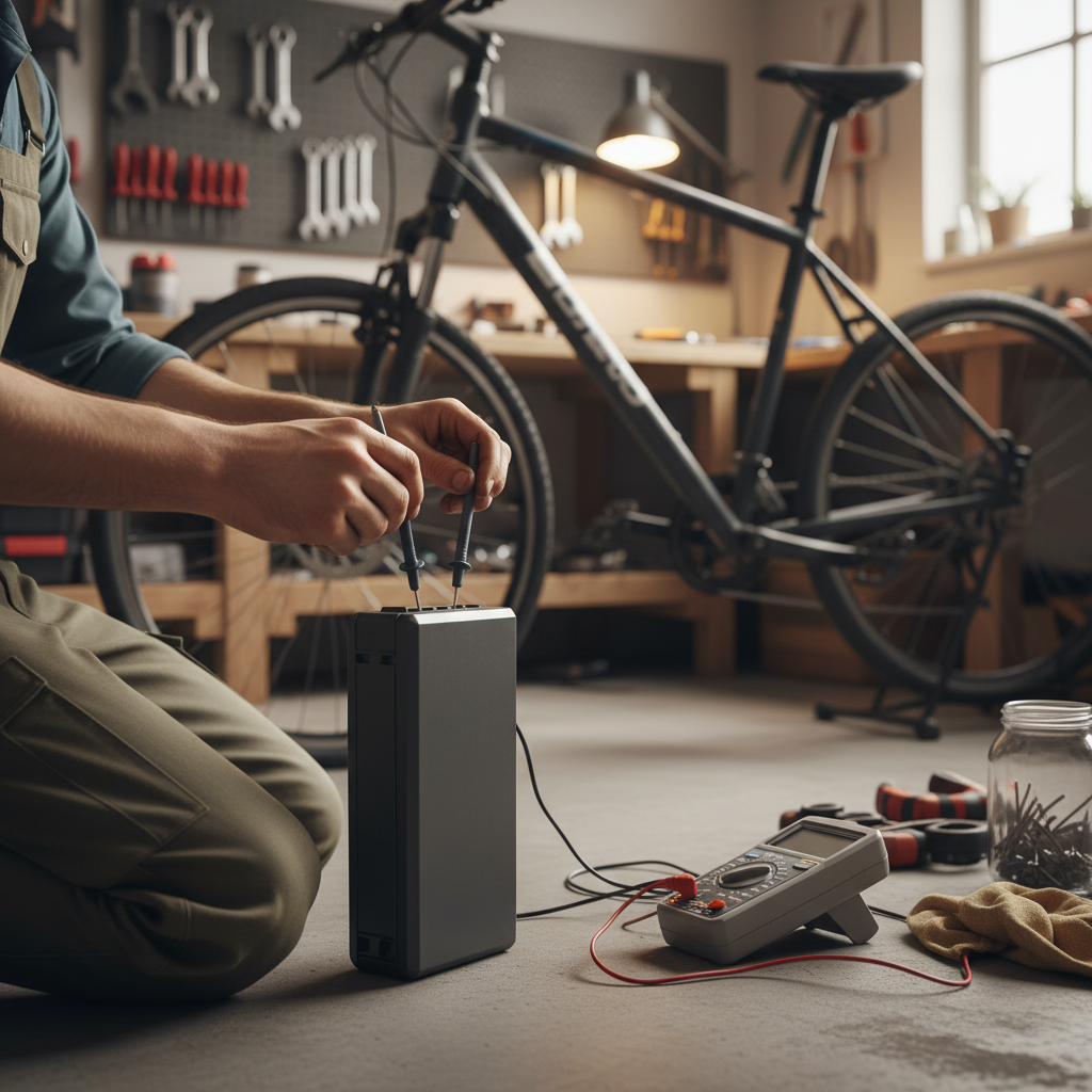 เช็กสุขภาพแบต E-Bike ง่ายๆ ยืดอายุการใช้งาน - diy-ebike-battery-health-check