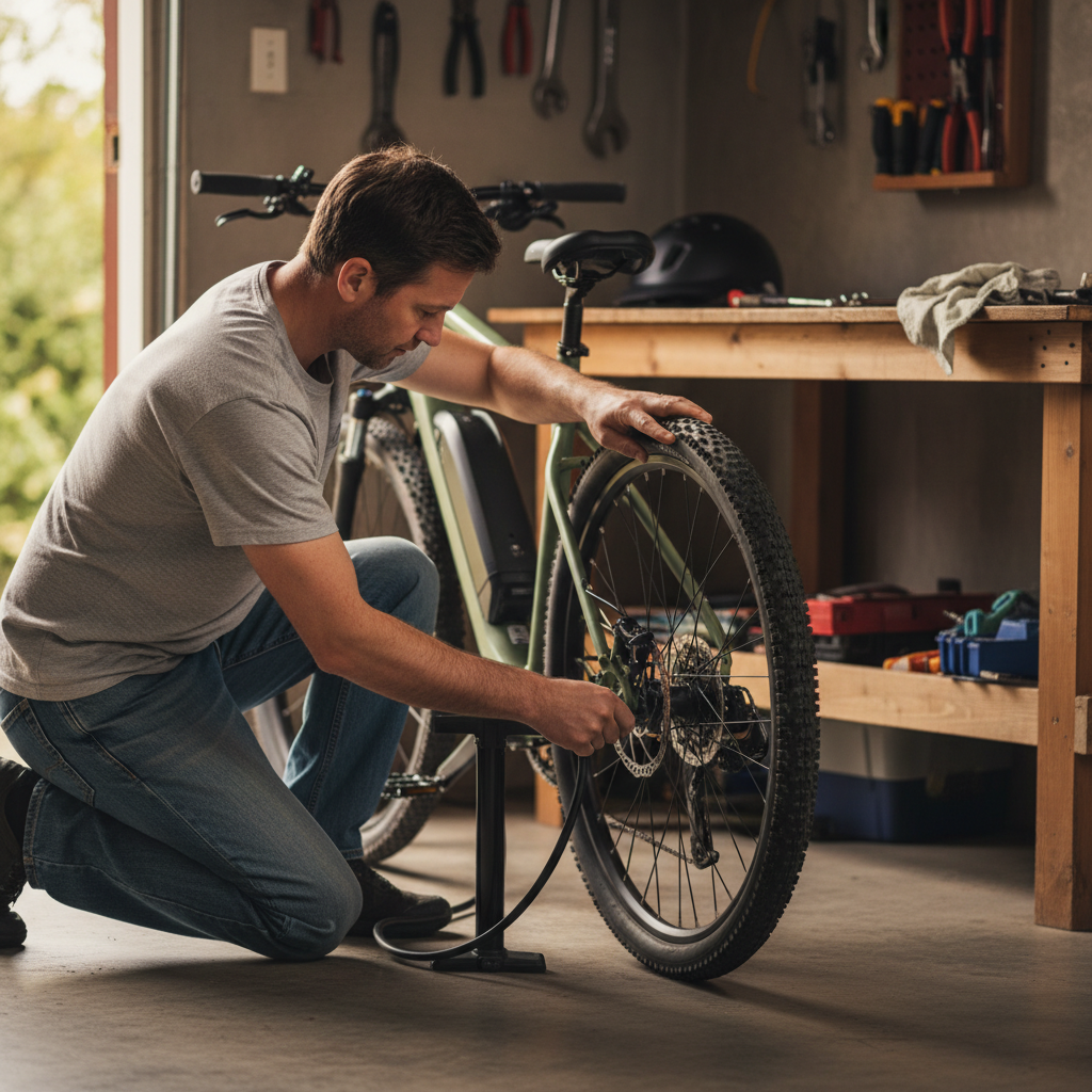 เช็กลิสต์ 5 จุดสำคัญ ดูแล E-Bike ง่ายๆ ด้วยตัวเองที่บ้าน - diy-ebike-maintenance-checklist-home