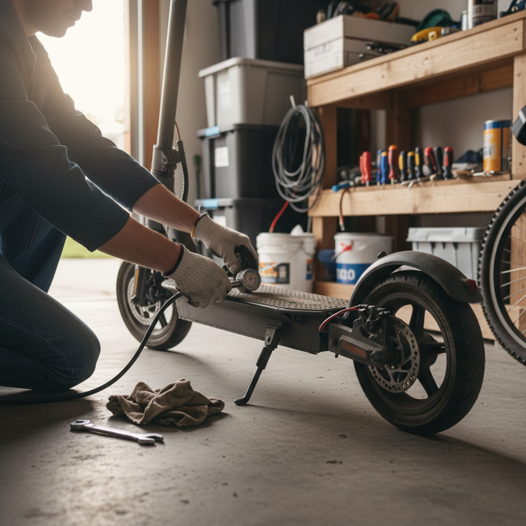 7 จุดเช็กสกู๊ตเตอร์ไฟฟ้า ทำเองง่ายๆ ประหยัดค่าซ่อม - diy-electric-scooter-maintenance-checklist