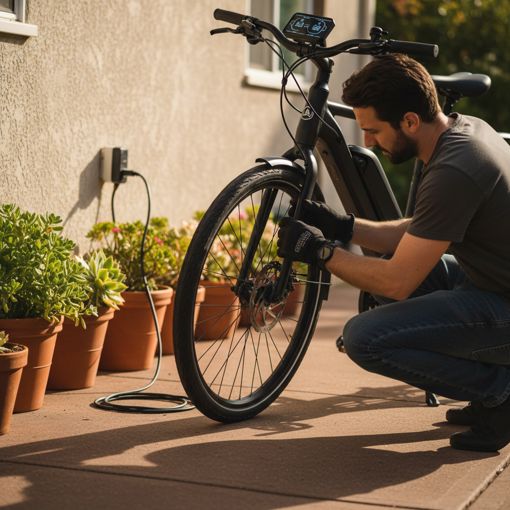 ตรวจสภาพ E-Bike ง่ายๆ ใน 5 นาที ก่อนออกจากบ้าน - ebike-5-minute-safety-check