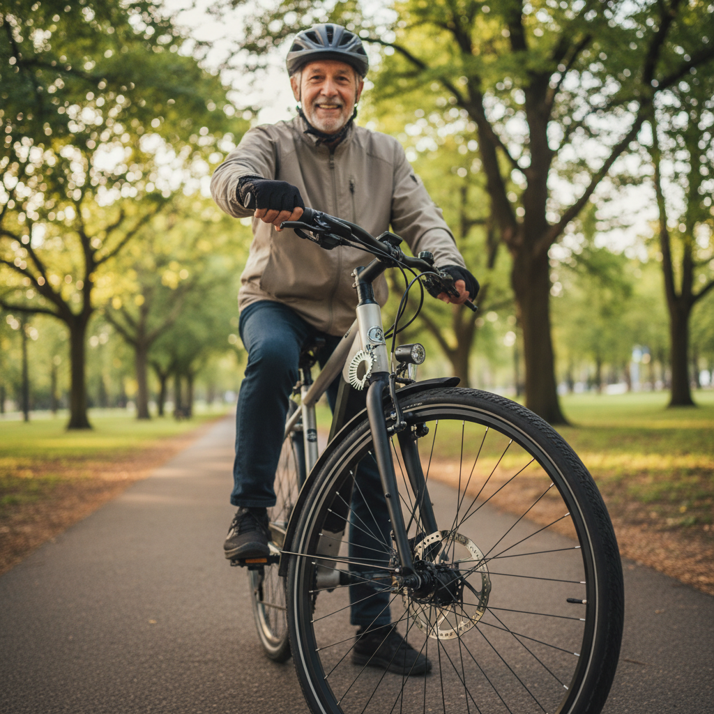 เบรก ABS ใน E-Bike? เทรนด์ความปลอดภัยที่ผู้สูงอายุต้องรู้ - ebike-abs-safety-tech-seniors