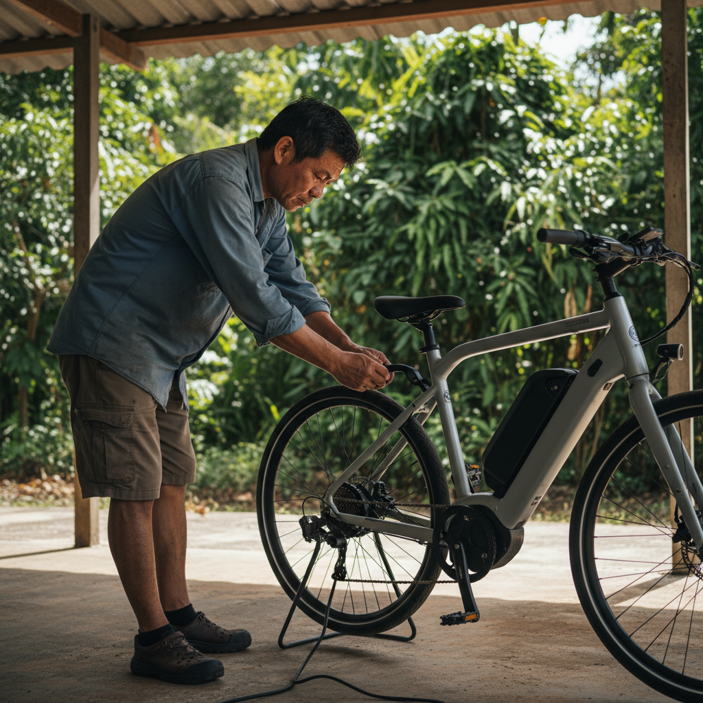 ยืดอายุแบตฯ E-Bike หน้าร้อน: 5 วิธีชาร์จที่ถูกต้อง - ebike-battery-care-hot-weather