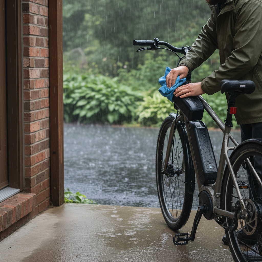 ยืดอายุแบตฯ E-Bike หน้าฝน: 5 ทริคง่ายๆ ทำได้เอง - ebike-battery-care-rainy-season