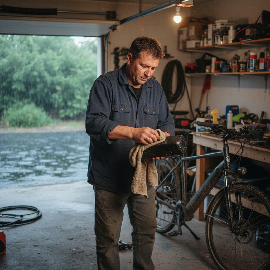 ดูแลแบตฯ E-Bike หน้าฝน: 5 ข้อห้ามยืดอายุการใช้งาน - ebike-battery-care-rainy-season