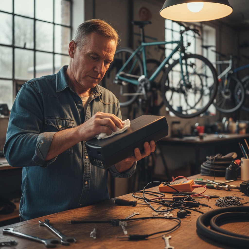 แบตฯ E-Bike ใช้ให้ทน! 5 เคล็ดลับดูแลจากช่าง GIANT - ebike-battery-maintenance-guide