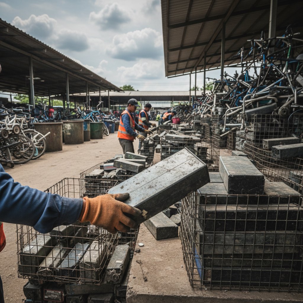 แบต E-Bike เก่าไปไหน? อนาคตการรีไซเคิลแบตเตอรี่ในไทย - ebike-battery-recycling-thailand