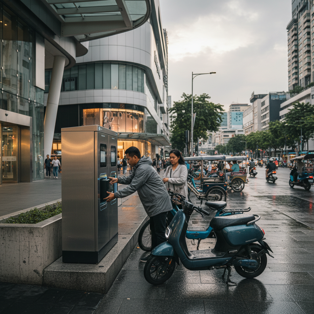อนาคต E-Bike: สถานีสลับแบตฯ จะมาไทยเมื่อไหร่? - ebike-battery-swapping-thailand-future