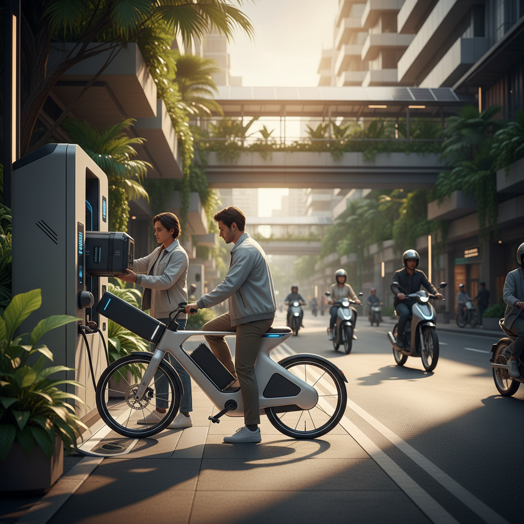 เทรนด์แบตเตอรี่ E-Bike 2026: ชาร์จไว วิ่งไกลกว่าเดิม - ebike-battery-trends-2026