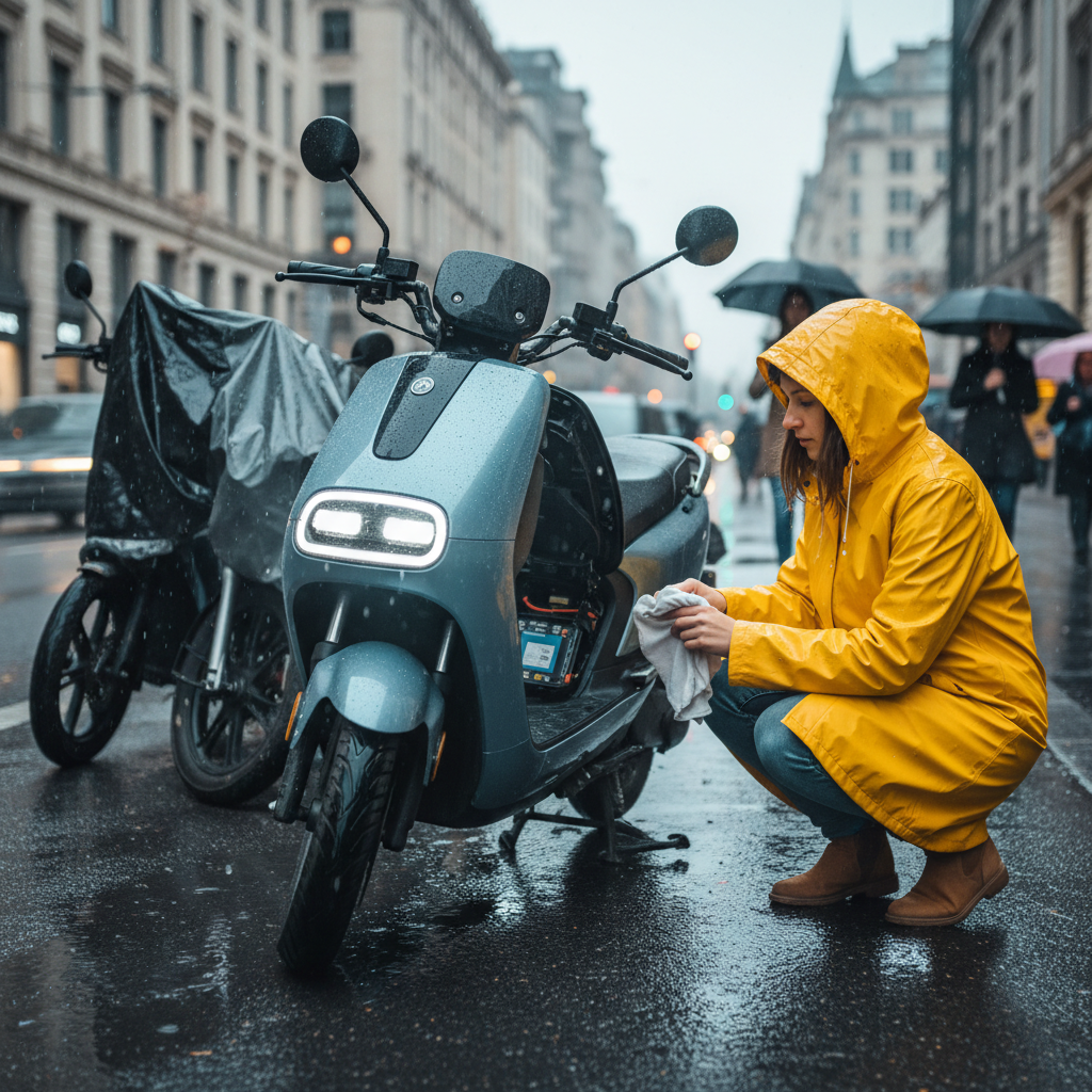 รับมือหน้าฝน! 5 วิธีดูแล E-Bike และสกู๊ตเตอร์ไฟฟ้า