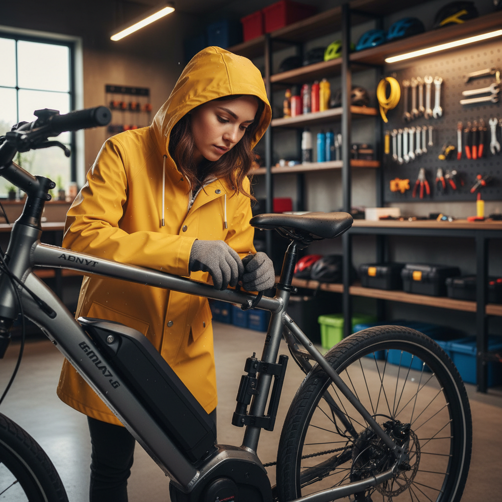 หน้าฝนต้องรู้! 5 วิธีดูแล E-Bike ให้พร้อมลุย ไม่กลัวพัง