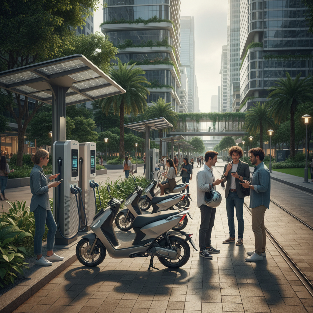 จุดชาร์จ E-Bike ทั่วเมือง? อนาคต EV ที่กำลังจะมาถึง