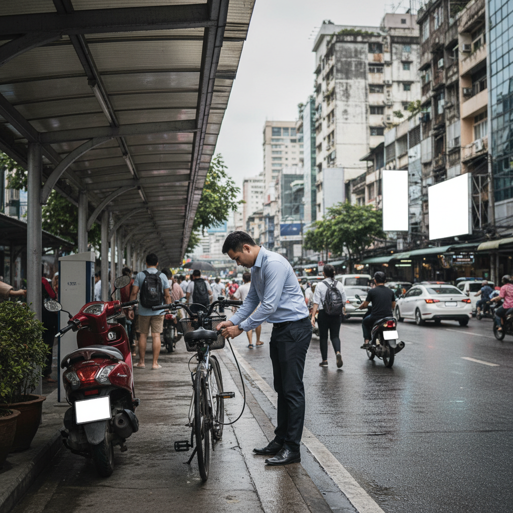 ค่าไฟ vs ค่าน้ำมัน: ขี่ E-Bike 1 ปี ประหยัดเงินเท่าไหร่? - ebike-cost-saving-vs-gas-thailand
