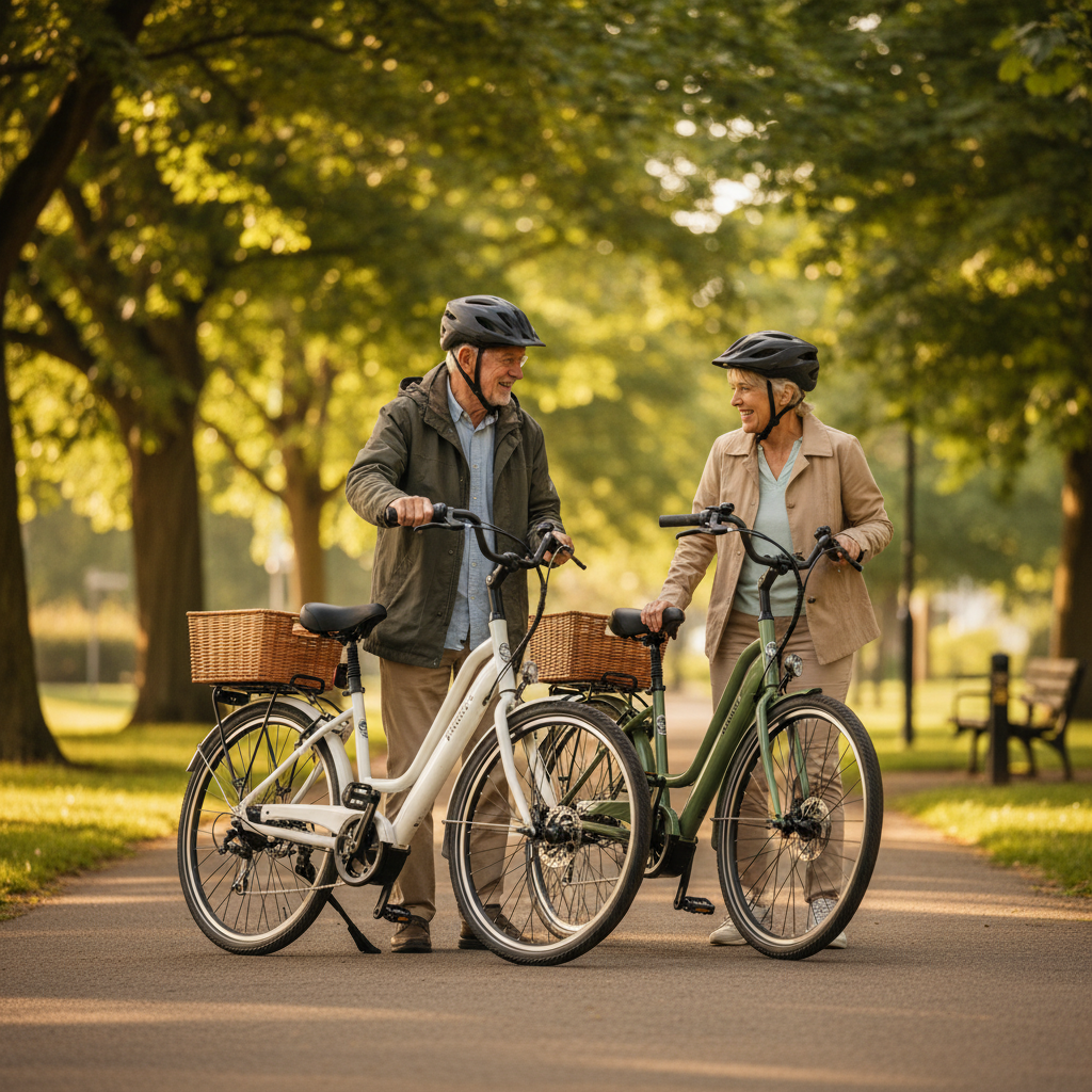 E-Bike เพื่อผู้สูงวัย: เลือกอย่างไรให้ปลอดภัยและใช้งานง่าย - ebike-for-seniors-buying-guide