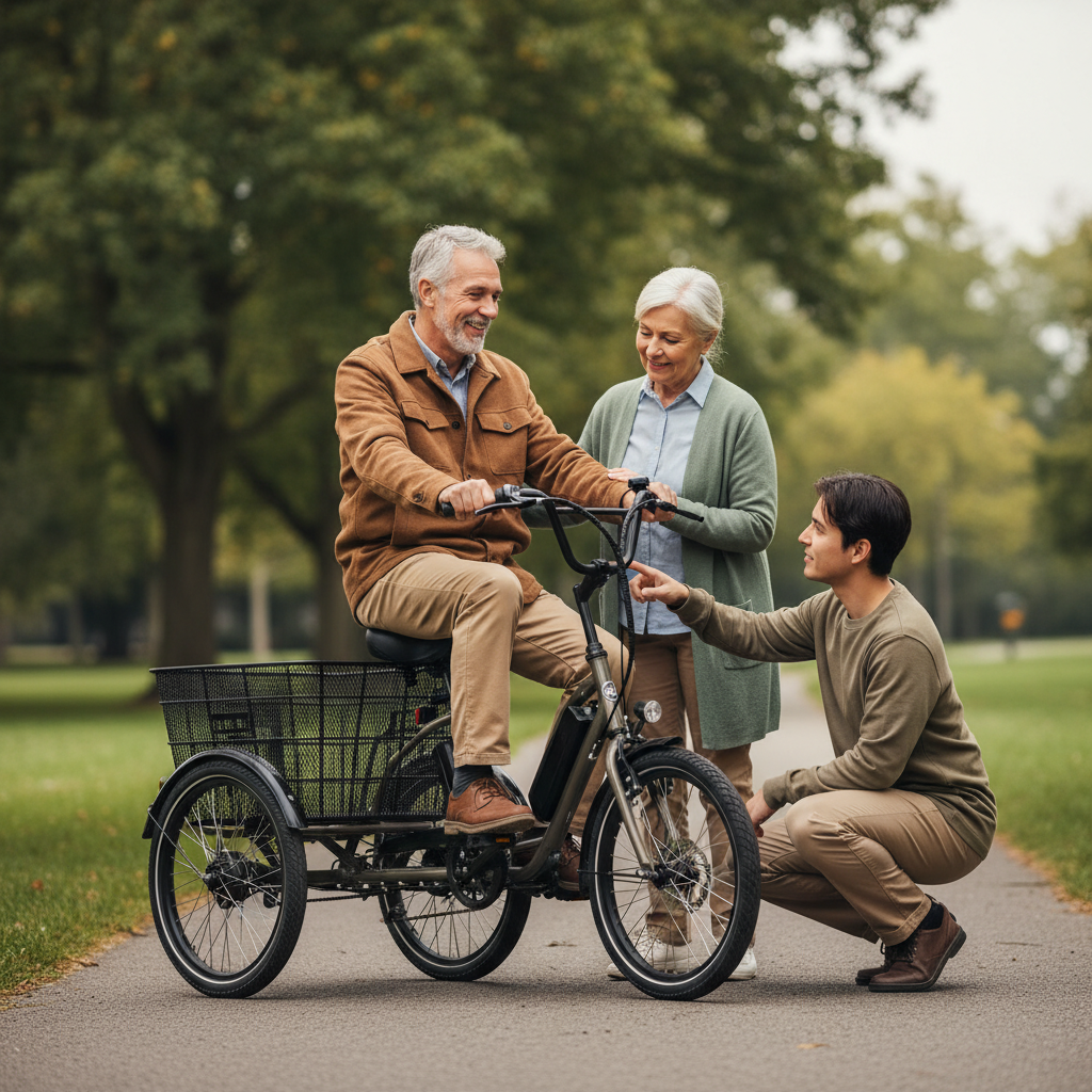เลือก E-Bike ให้ผู้สูงวัย: ปลอดภัย ขับง่าย ไม่ล้ม - ebike-for-seniors-safety-guide