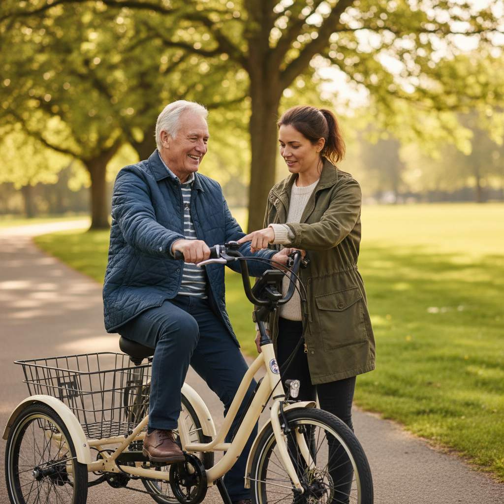 E-Bike ผู้สูงอายุ: เลือกอย่างไรให้ปลอดภัย ขับขี่ง่าย - ebike-for-seniors-safety-guide