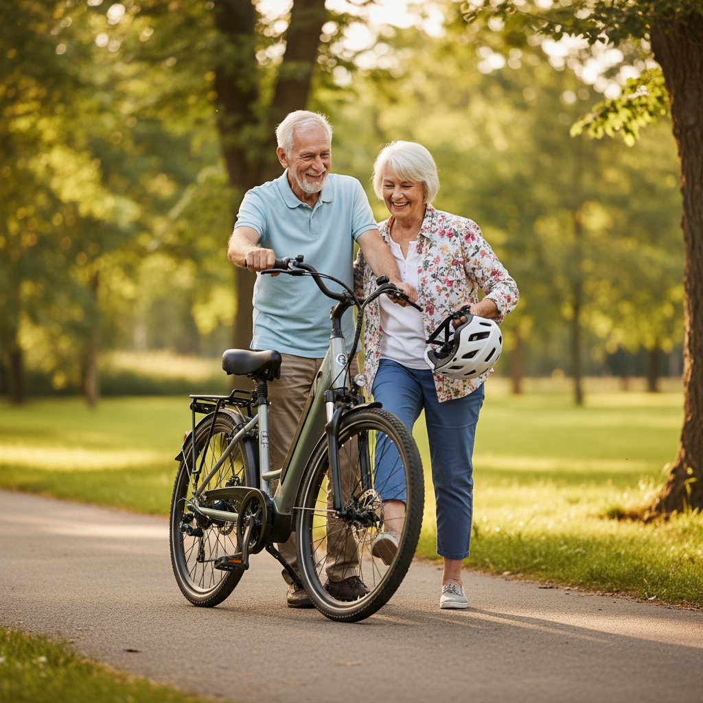 เลือก E-Bike ให้ผู้สูงอายุ: ปลอดภัย ขี่ง่าย สบายใจ - ebike-for-seniors-safety-guide