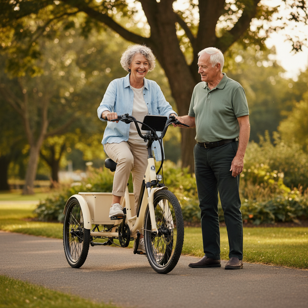 คู่มือเลือก E-Bike ผู้สูงอายุ: ปลอดภัย ขับง่าย ไม่ล้ม - ebike-for-seniors-safety-guide