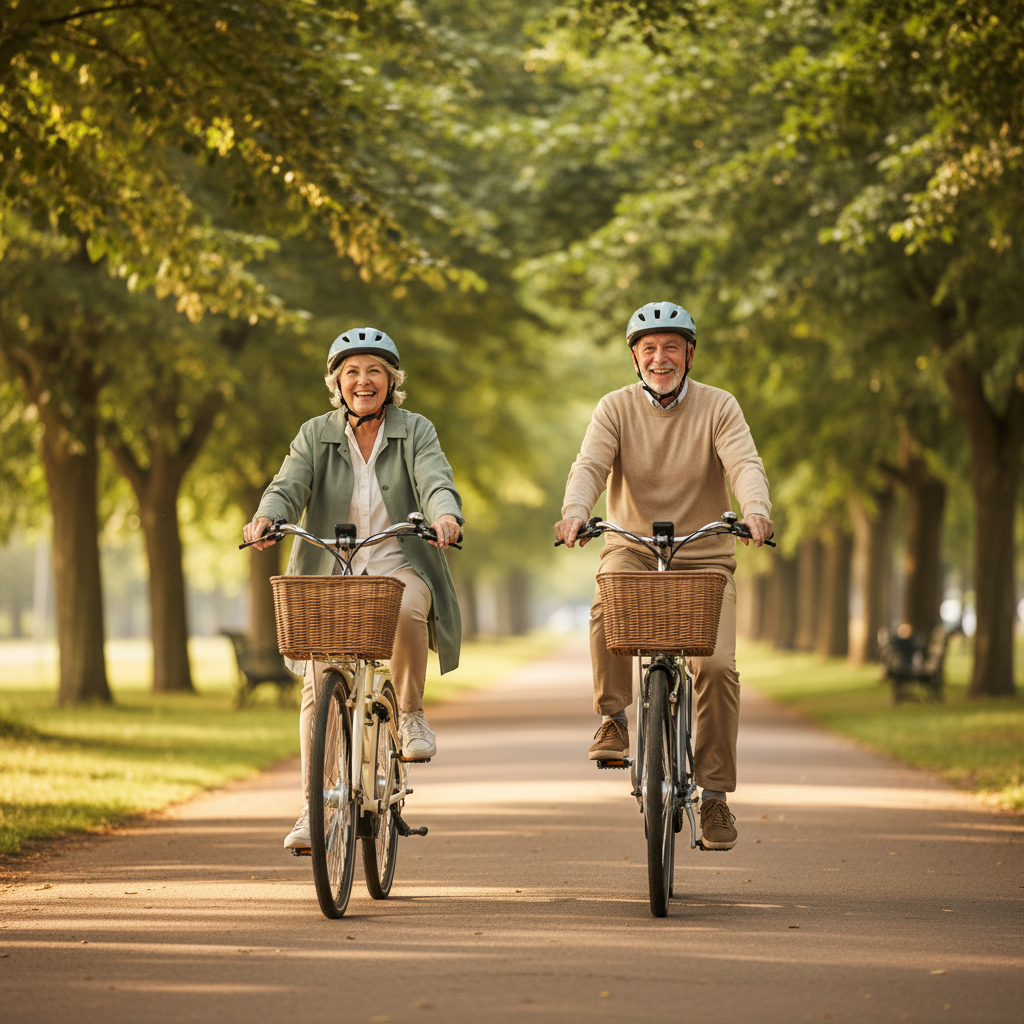 สูงวัยก็ขี่ได้! เลือก E-Bike ให้ปลอดภัย ขับง่าย สบายใจ - ebike-for-seniors-safety-guide