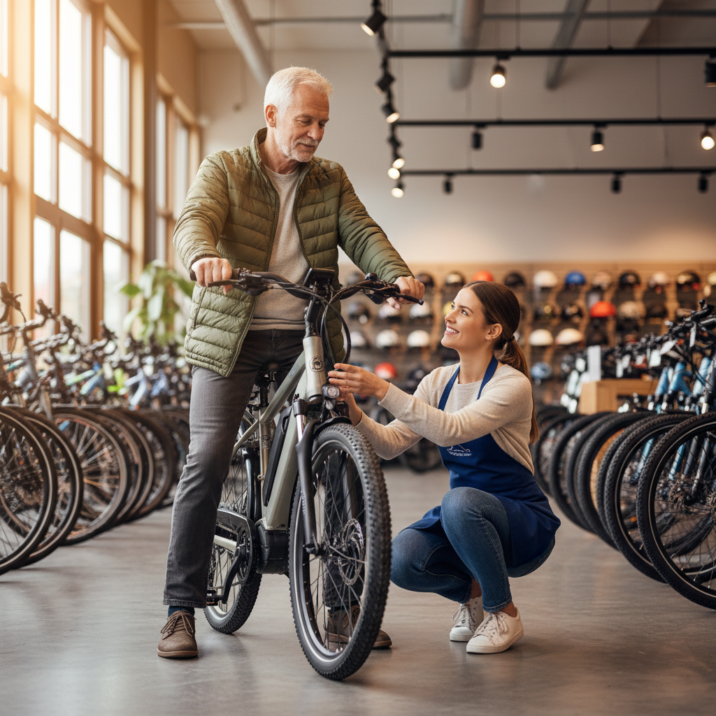 เลือก E-Bike ให้ผู้สูงอายุ: 5 ข้อต้องเช็คเพื่อความปลอดภัย - ebike-for-seniors-safety-guide